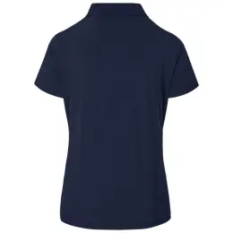Ladies Prima Stretch Golf Shirt Navy Back